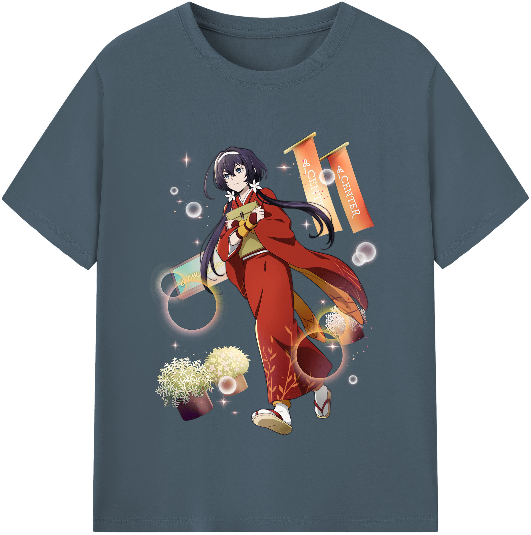（画像用） 文豪ストレイドッグス Bungo Stray Dogs 綿100％半袖Tシャツ（フロントプリント）